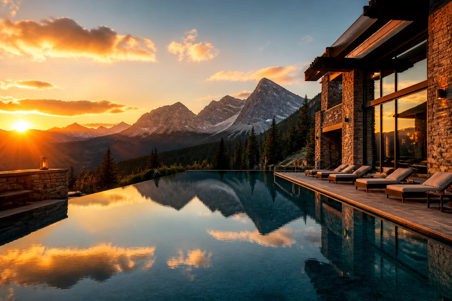 Panoramic Infinity Pools