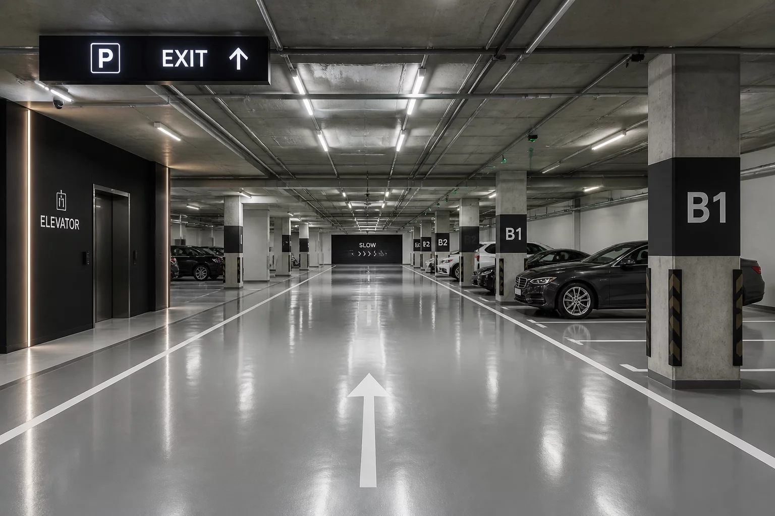 Secure Heated Parking